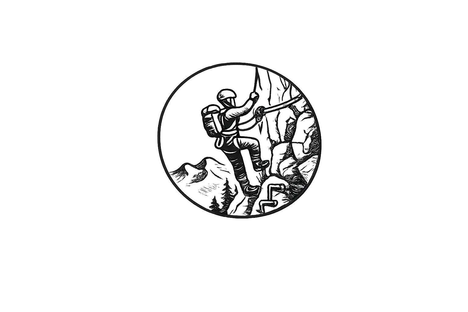 Via ferrata icon