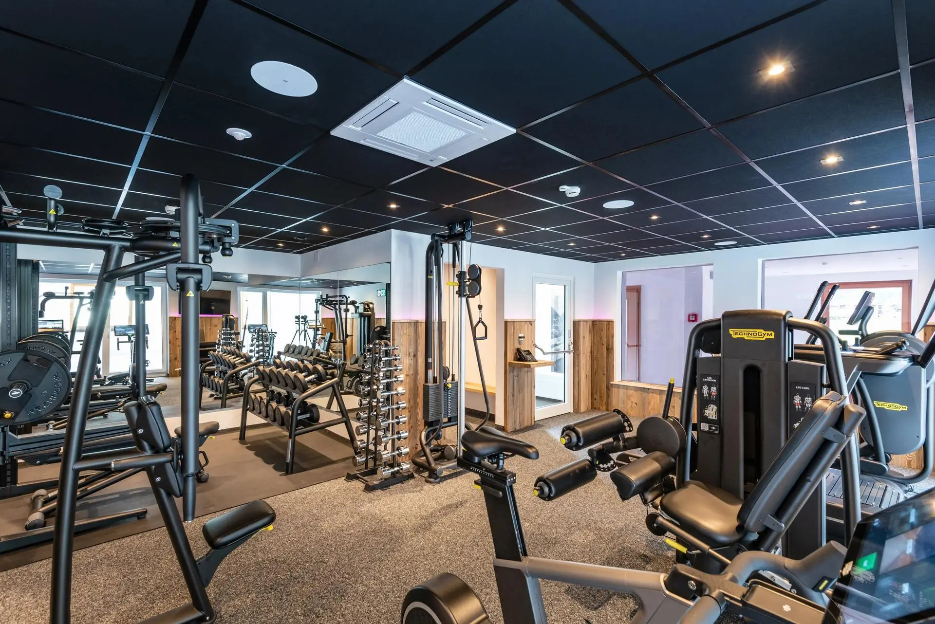 Fitnessbereich Ansicht