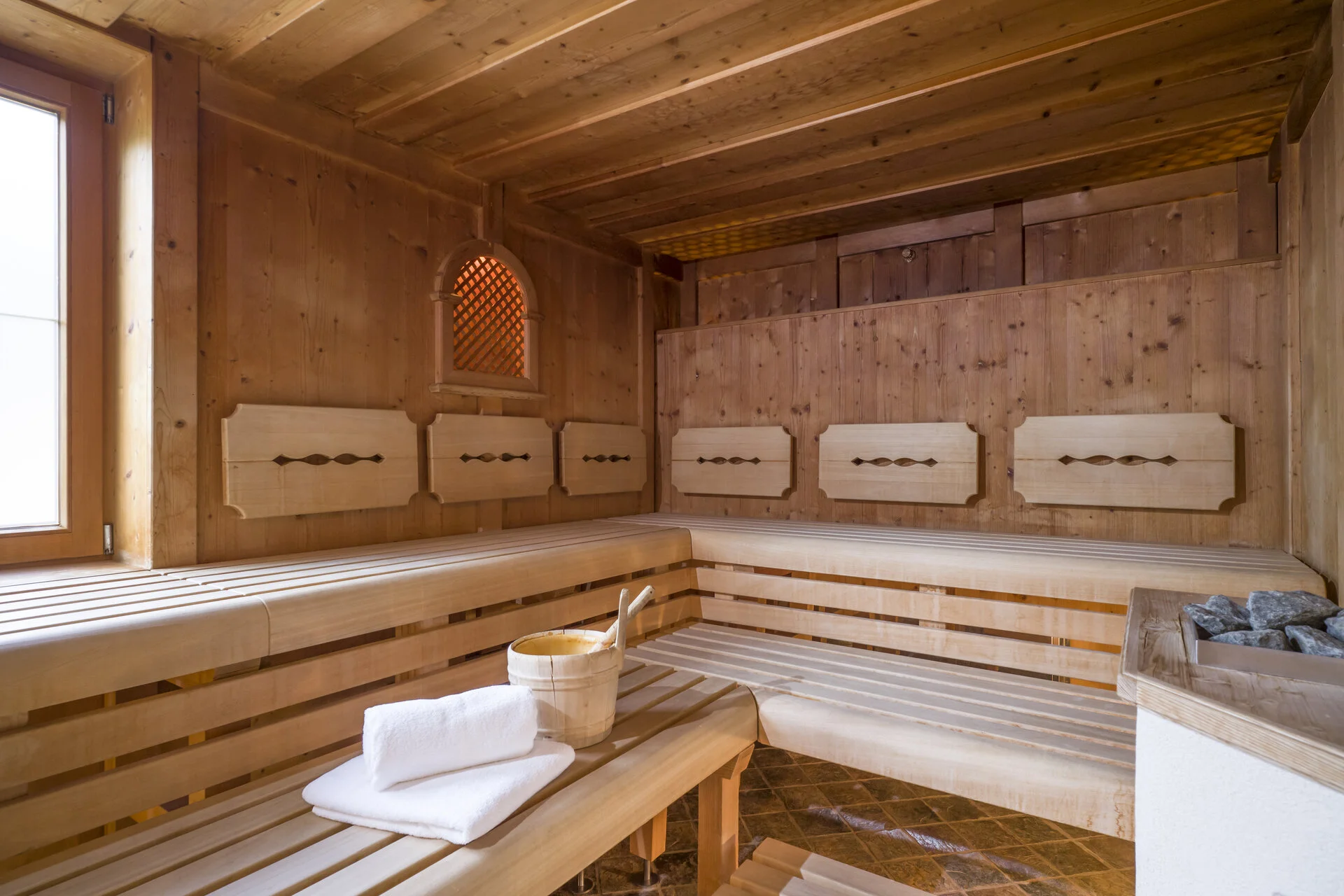 Finnische Sauna