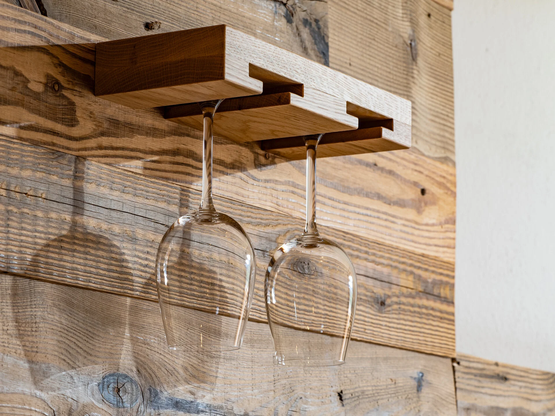 Einzelzimmer Deluxe Detail Weingläser