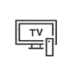 TV with remote control